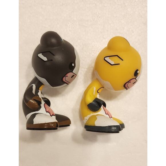 U.B. Funkeys Berger Cow Lot Yellow Rare/ Brown Dream State Radica - Picture 2 of 5